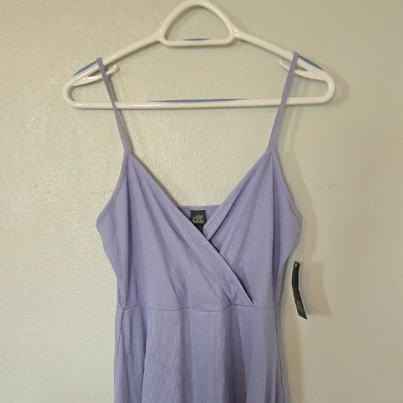 Wild Fable | NWT Blue Ribbed Jersey Skater Dress Size XL - Picture 2 of 10